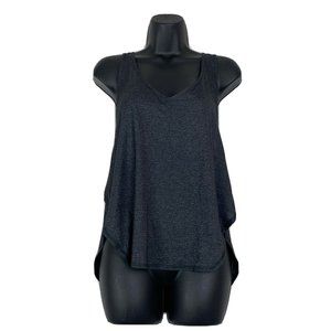 Lululemon Seek the Heat Heather Gray Tank Size 8